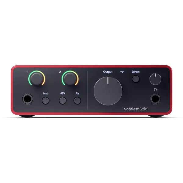 Focusrite Scarlett Solo 4th Gen USB Audio Interface