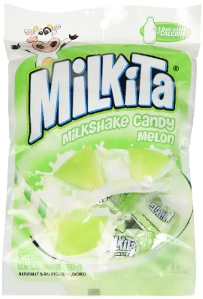 Unican - Milkita Melon Milk Candy (Net Wt. 3.2 Oz)