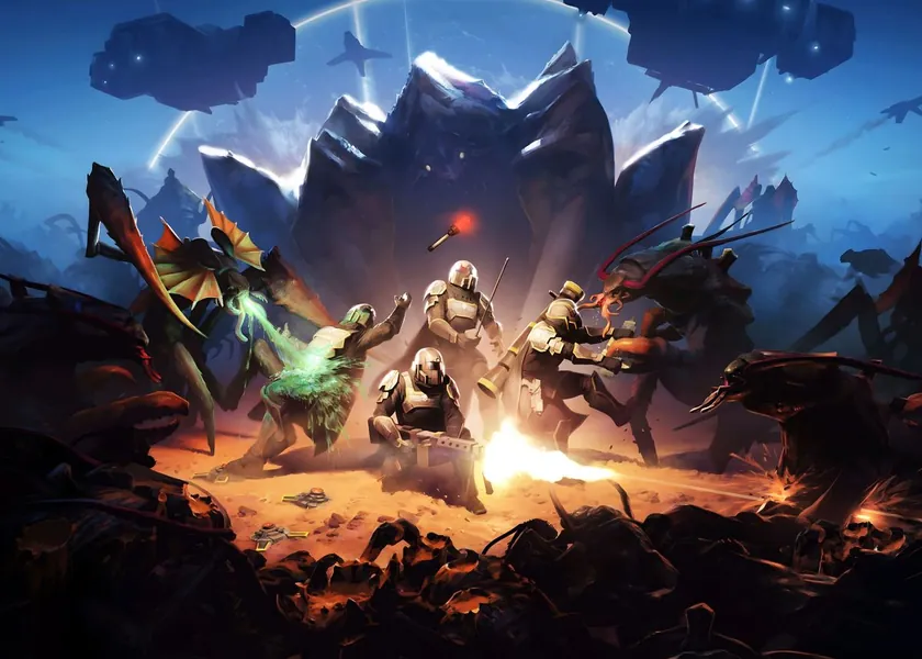 'Helldivers 2 Game' Poster, picture, metal print, paint by lia blazienqi | Displate