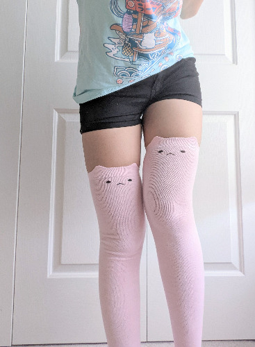 IROIRO Thigh Socks | Black