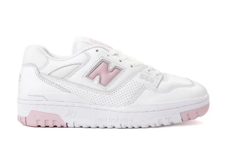 Womens New Balance 550 Athletic Shoe - White 