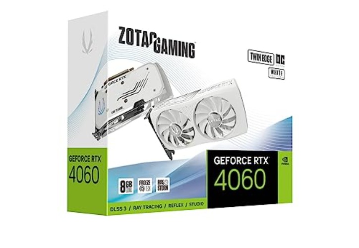 Zotac Gaming GeForce RTX 4060 Twin Edge OC White Edition