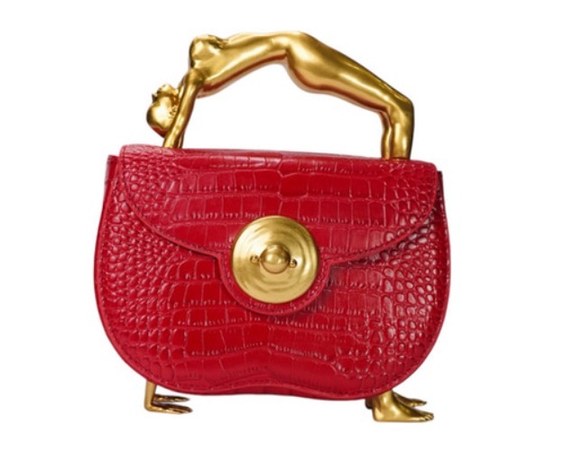 Boccinonli Red Naked Woman Purse