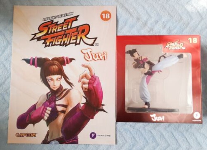 Fanhome Street Fighter Juri Figurine & Magazine DeAgostini 18 Capcom  | eBay