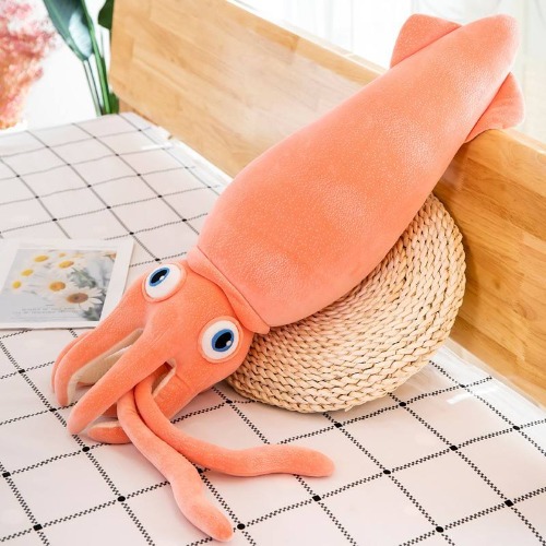 Giant Squid Plush: Cute & Funny! - 2 / 80cm