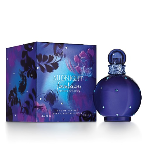 Britney Spears Midnight Fantasy Eau de Parfum (100ml) Fruity & Musky Scent, Luxury Fragrance for Women