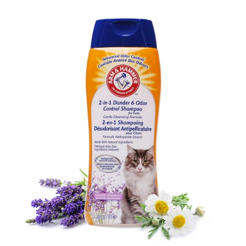 Arm & Hammer 2-in-1 Dander and Odor Control Shampoo for Cats 591 ml
