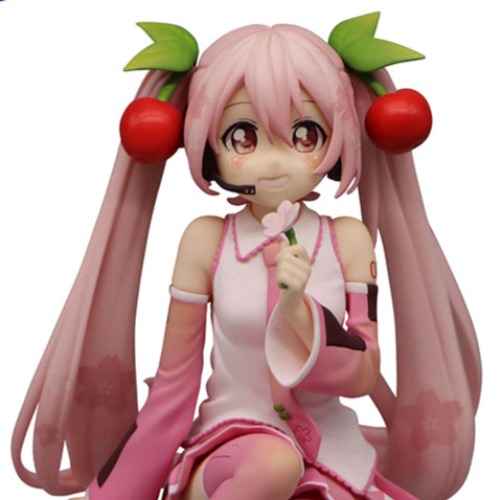 Hatsune Miku - Sakura Miku Figure FuRyu Noodle Stopper (2022 Ver.)