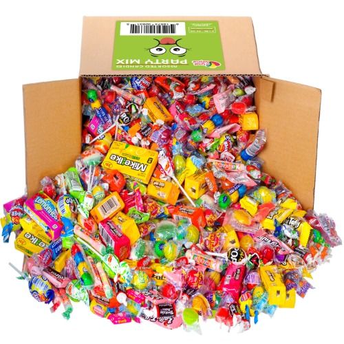 A Great Surprise Assorted Candy Mix - Bulk Candy Variety - Individually Wrapped Candies - 6 LB