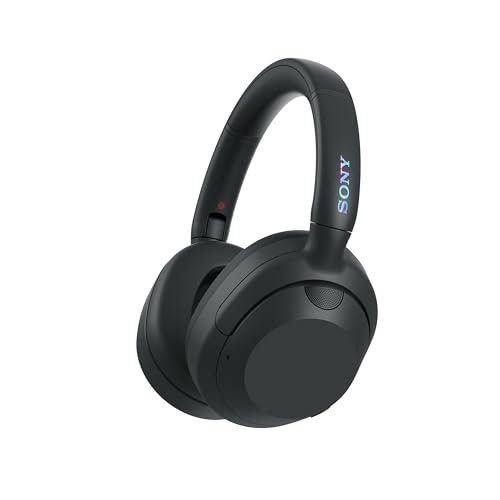 Sony ULT WEAR Noise Canceling Wireless Headphones with Alexa Built-in, Massive Bass and Comfortable Design, Black - Black - One size