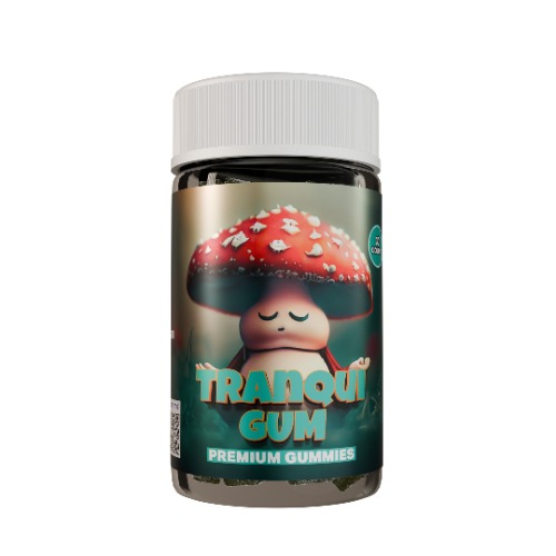 Tranqui Gum (Amanita Muscaria Gummies) - 30 CT Bottle 250mg each (7500mg)