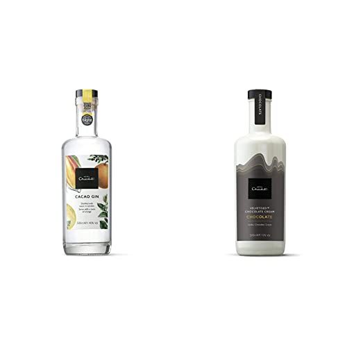 Hotel Chocolat Cocoa Gin, 500 ml & Classic Chocolate Cream Velevtised, 500ml - + Chocolate Cream Velevtised, 500ml