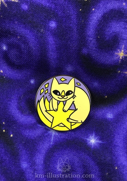 Star Kitten Pin