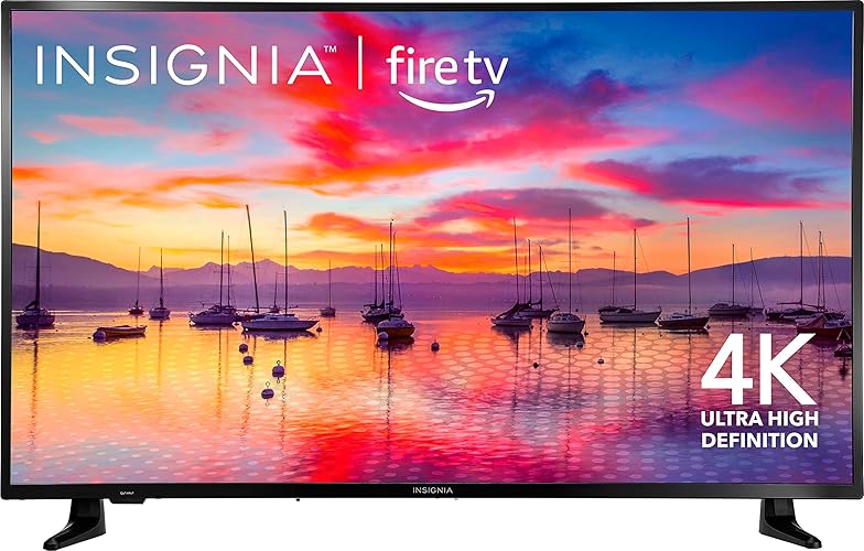 INSIGNIA 50-inch Class F30 Series LED 4K UHD Smart Fire TV with Alexa Voice Remote (NS-50F301NA24) - 50-inch