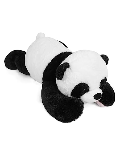 5 lb Weighted Animal Plush, 24in Weighted Gaint Panda Plushie Toy Dolls Pillows(Panda)