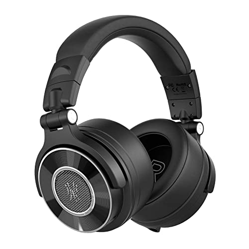 OneOdio Monitor 60 Professional Studio Headphones - Recording Wired Over Ear Headphones, Hi-Res Audio, Soft Comfortable Earmuffs, 6.35mm (1/4") Adapter for Tracking Mixing DJ Mastering Broadcast
