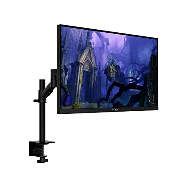 HyperX Armada 27 – Gaming Monitor – 27-inch, QHD (2560x1440), 165Hz Refresh Rate, IPS Panel, 1ms Response Time, NVIDIA® G-SYNC® Compatible, Desk Mount Included - HDMI and Display Port,Black