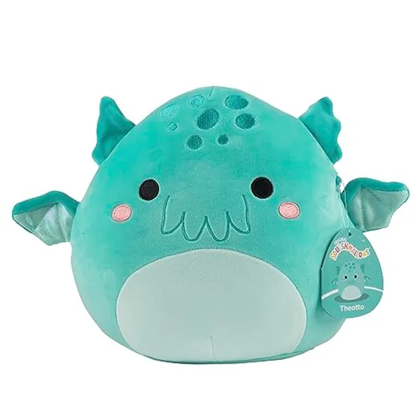 Squishmallows 10" Theotto The Blue Cthulhu Plush - Official Kellytoy - Collectible Soft & Squishy Cthulhu Stuffed Animal Toy - Add to Your Squad - Gift for Kids, Girls & Boys - 10 Inch