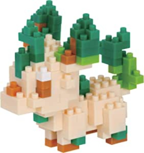 nanoblock - Leafeon [Pokémon], Pokémon Series Building Kit - Leafeon
