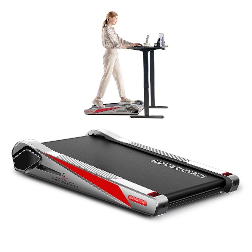 Egofit Walker Pro/Plus Smallest Under Desk Treadmill Walking Pad, Small & Compact Walking Treadmill with Incline to Fit Desk Perfectly and Home & Office with APP & Remote Control - Egofit Walker Pro-M1