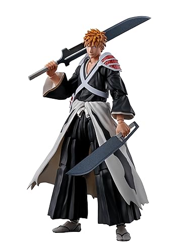 TAMASHII NATIONS - Bleach: Thousand-Year Blood War - Ichigo Kurosaki -Dual Zangetsu-, Bandai Spirits S.H.Figuarts Action Figure
