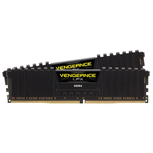 Corsair Vengeance LPX 16GB (2 X 8GB) DDR4 3600 MHz (PC4-28800) C18 1.35V Desktop Memory - Black (CMK16GX4M2D3600C18) - Black 16GB Kit (2x8GB) 3600MHz Memory