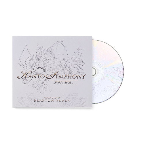 Kanto Symphony (Music from "Pokémon Red and Blue") - Braxton Burks (Compact Disc)