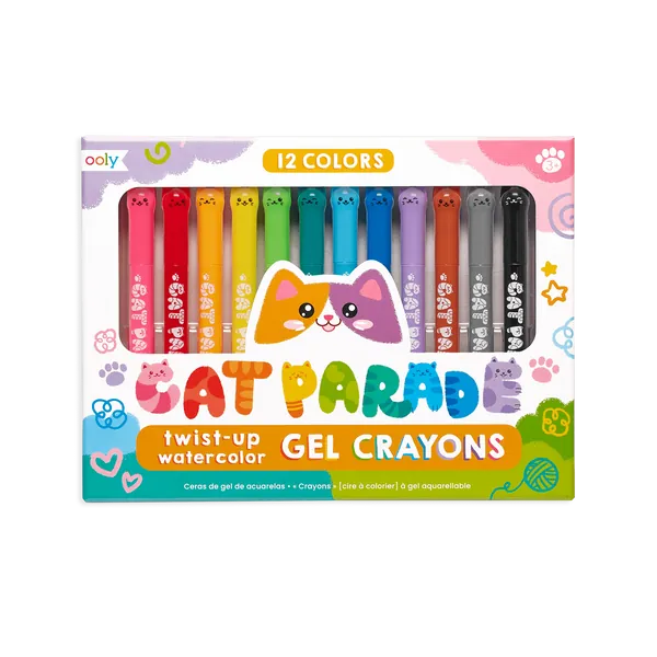 Cat Parade Gel Crayons by OOLY