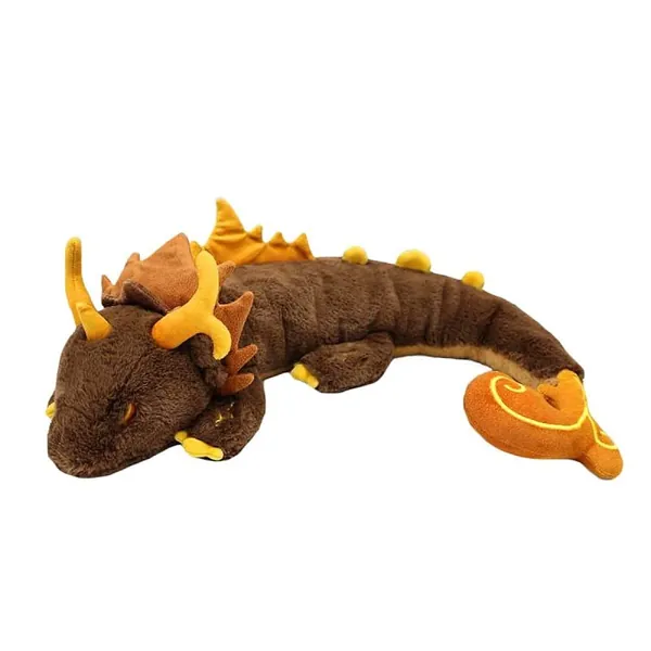 Genshin Impact Official Goods from miHoYo Zhongli Rex Lapis Dragon Figure Collection Plush Doll - 