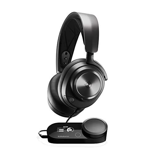 SteelSeries Arctis Nova Pro for Xbox - Multi-System Gaming Headset - Hi-Res Audio - 360° Spatial - GameDAC Gen 2 - ClearCast Gen 2 Mic - Xbox, PC, PS5, PS4, Switch - Wired for Xbox - Nova Black