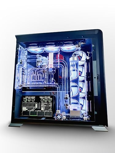 VIXIA High End Custom Watercooled Gaming PC - Intel Core i9 14900K 6.0GHz - GeForce RTX 4090 DDR6X 24GB - DDR5 64GB 6000MHz - PCIe4.0 M.2 NVME 2TB - Dual Cooling - VXD-120B