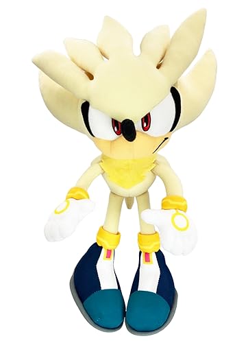 Sonic The Hedgehog - 10" Super Silver Plush