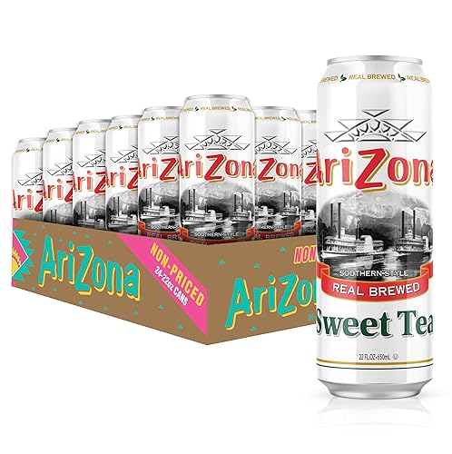 AriZona Sweet Tea - Big Can, 22 Fl Oz (Pack of 24) - Sweet Tea - 22 Fl Oz (Pack of 24)