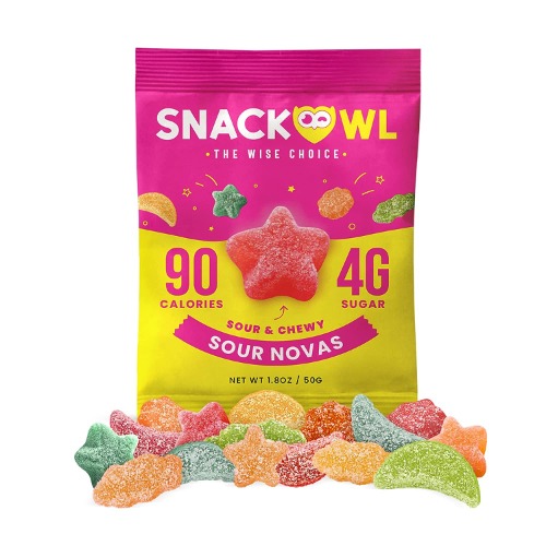 Sour Nova Gummy Candy 6-Pack