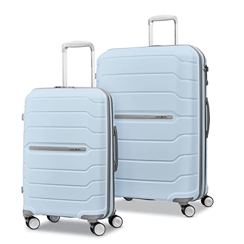 Samsonite Freeform Hardside Expandable Luggage with Spinners | Powder Blue | 2PC SET (Carry-on/Large) - 2PC (CO/L) - Powder Blue
