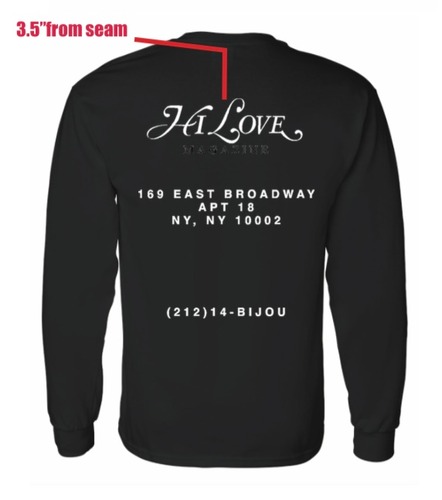 THE YO N*W Y*RKER MAG SUMMER LONG SLEEVE POCKET TEE