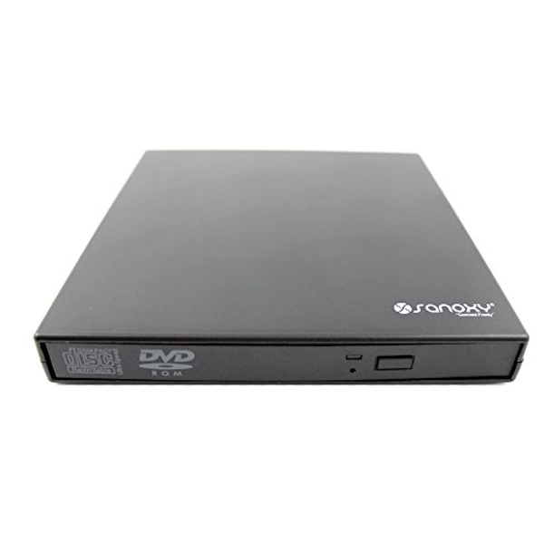 SANOXY USB 2.0 Slim External DVD ROM CD-RW Combo Drive Writer