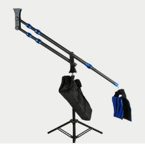 GOWE Portable Mini Carbon Fiber Camera Crane Jib Arm Crane only 1.8kg 2m extention
