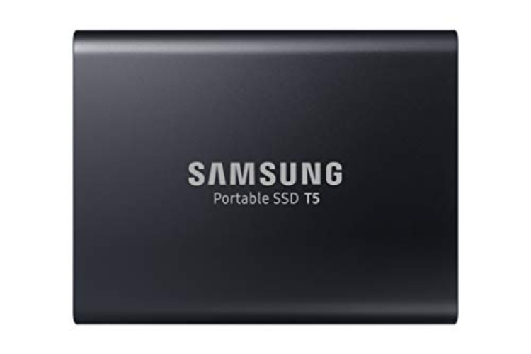 SAMSUNG T5 Portable SSD 2TB - Up to 540MB/s - USB 3.1 External Solid State Drive, Black (MU-PA2T0B/AM) - Black - 2 TB - Single