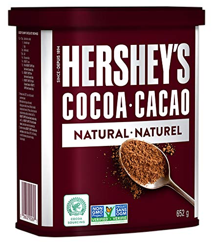 HERSHEY'S Unsweetened Cocoa Powder for Baking, Chocolate Powder, Gluten Free, 652g - Online Exclusive