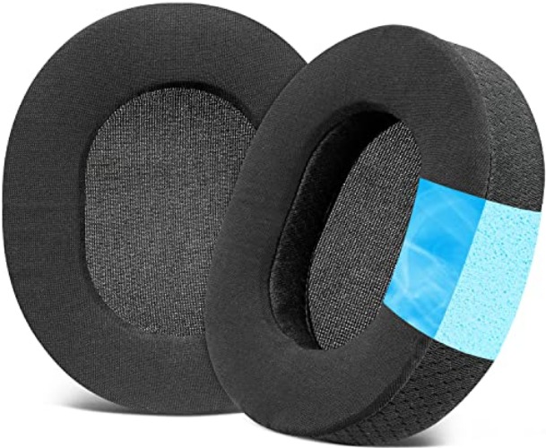SOULWIT Cooling Gel Ear Pads Cushions Replacement for SteelSeries Arctis 1/Arctis 3/Arctis 5/Arctis 7/Arctis 9X/Arctis Pro/Arctis Prime Headset, Earpads with Noise Isolation Foam - Cooling Gel-Black