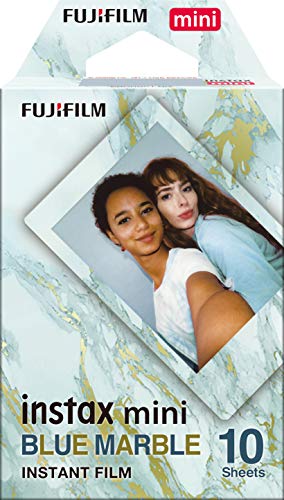 FUJIFILM Instax Mini Blue Marble Film - 10 Exposures - 10 photos - Blue Marble - Film