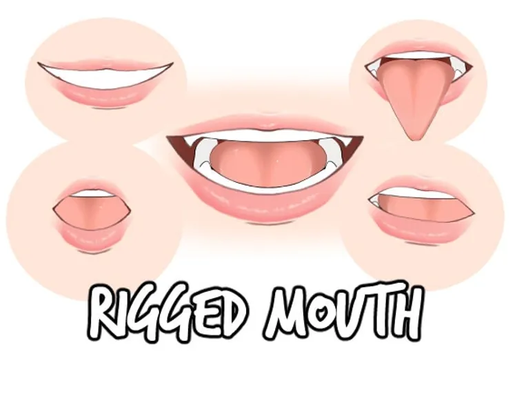 Bouche truquée par glisser-déposer - Suivi standard