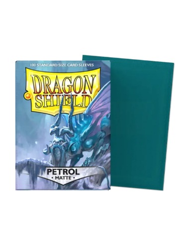 Dragon Shield Matte Sleeves - Petrol (100) — Fabled Tavern