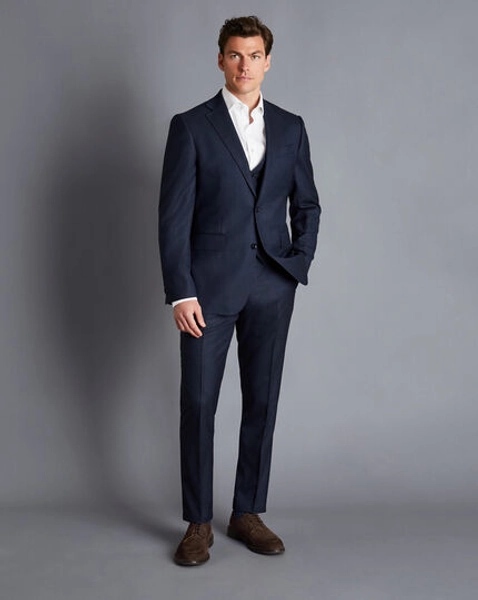 End-on-End Ultimate Suit - Navy | Charles Tyrwhitt