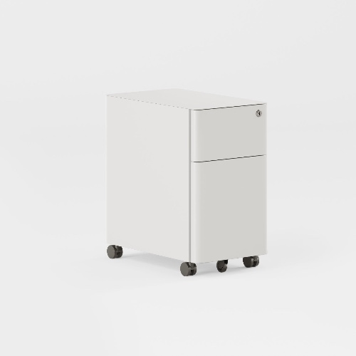Open Box - Small Filing Cabinet - White / Standard