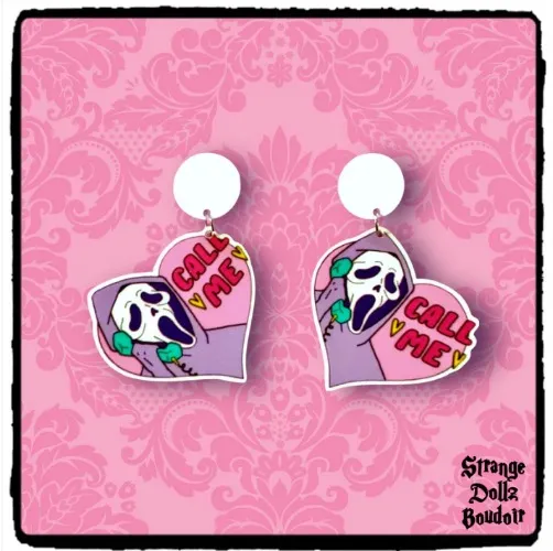 Scream earrings~