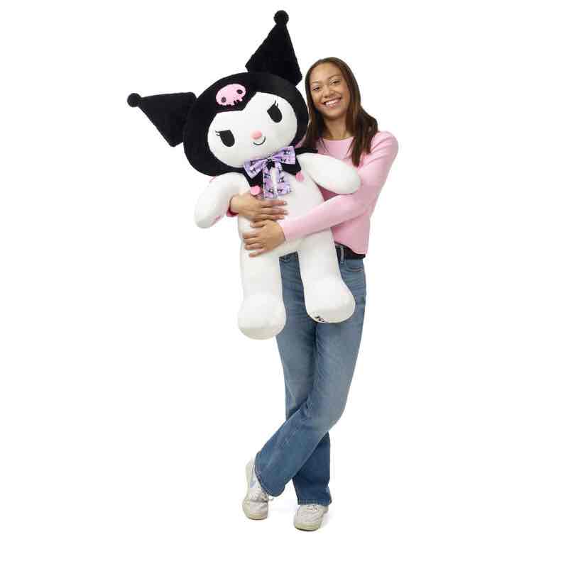 Hello Kitty® and Friends Giant Kuromi™ Plush with Gifting Bow