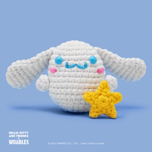Cinnamoroll - learn to crochet! (woobles)