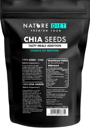 Nature Diet - Graines de Chia 2x 1000g
